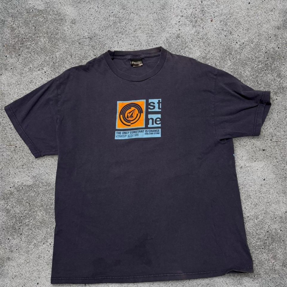 2000's Y2K Volcom Stone Tee Skateboarding Size Large